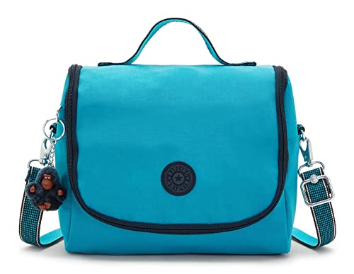 Kipling NEW KICHIROU, Große Isolierte Lunchbag, Wasserabweisend, 23 cm, 6 L, Green Cool Combo von Kipling