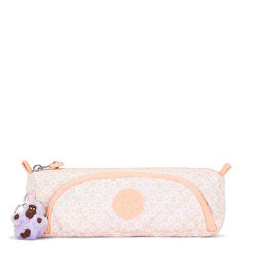 Kipling Süßes Federmäppchen mit Mehreren Fächern, 22 cm, 1 L, Girly Tile PRT, Girly Tile PRT, Einheitsgröße, Niedlich von Kipling