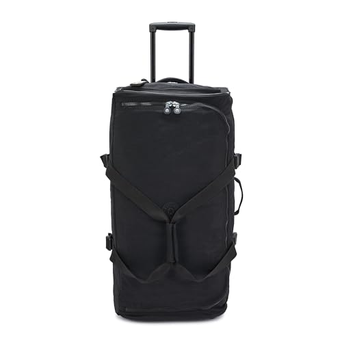 Kipling TEAGAN L, Großer weicher Koffer, 2 Rollen Reisegepäck, 77 cm, 91 L, 3.44 kg, Black Noir von Kipling