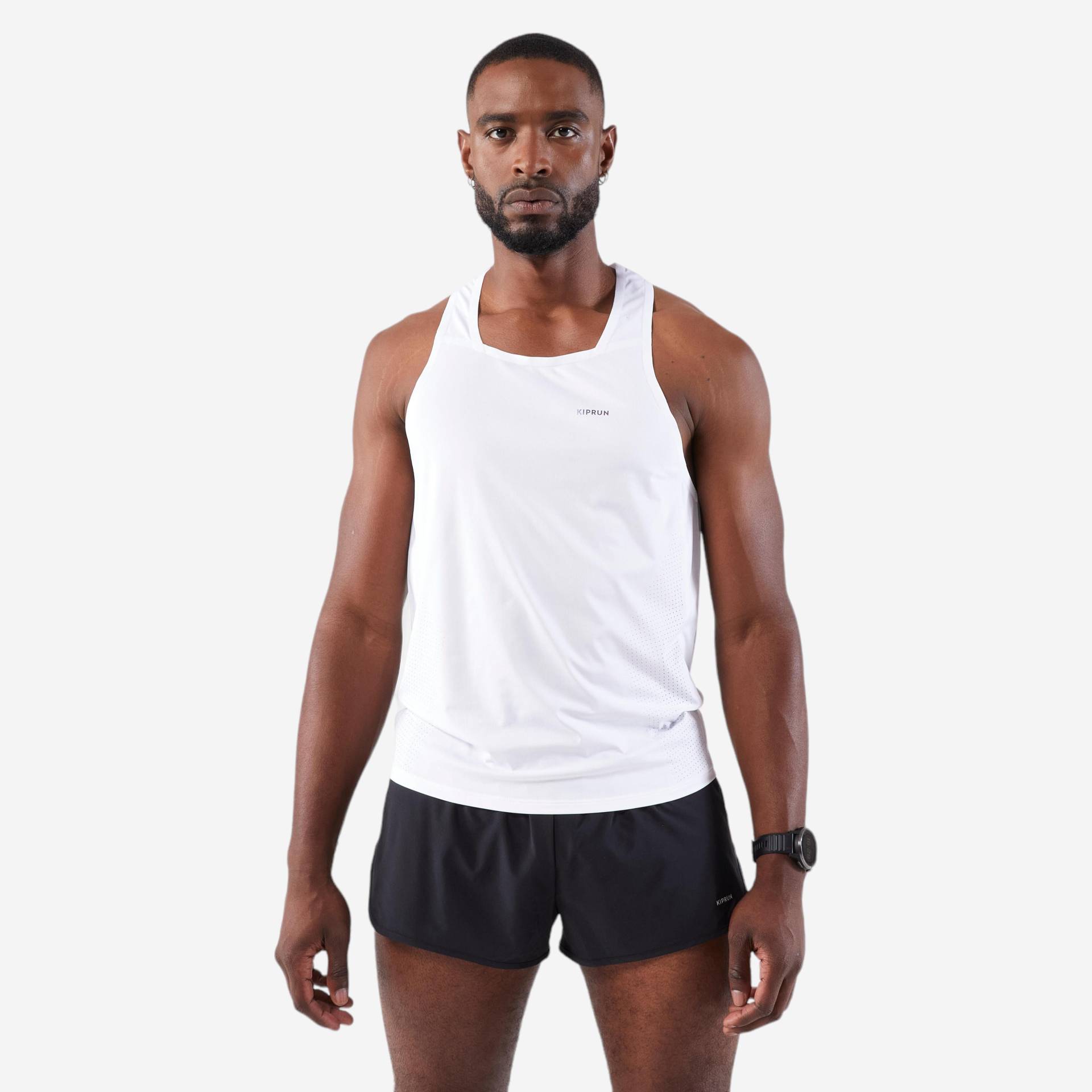 Lauf-Tanktop Herren leicht - Run 900 Replika weiss von Kiprun