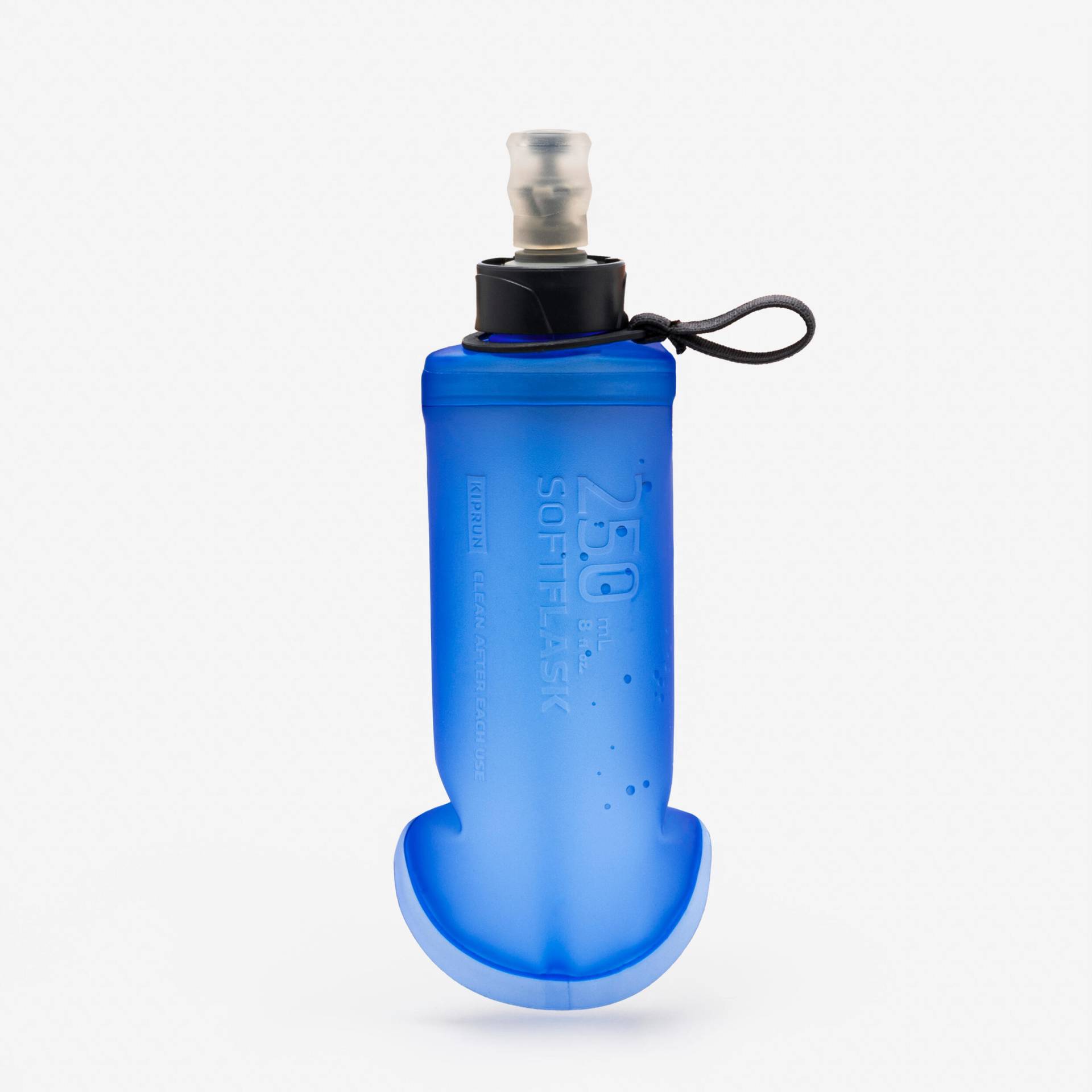 Lauf-Trinkflasche Soft Flask 250ml weich komprimierbar von Kiprun