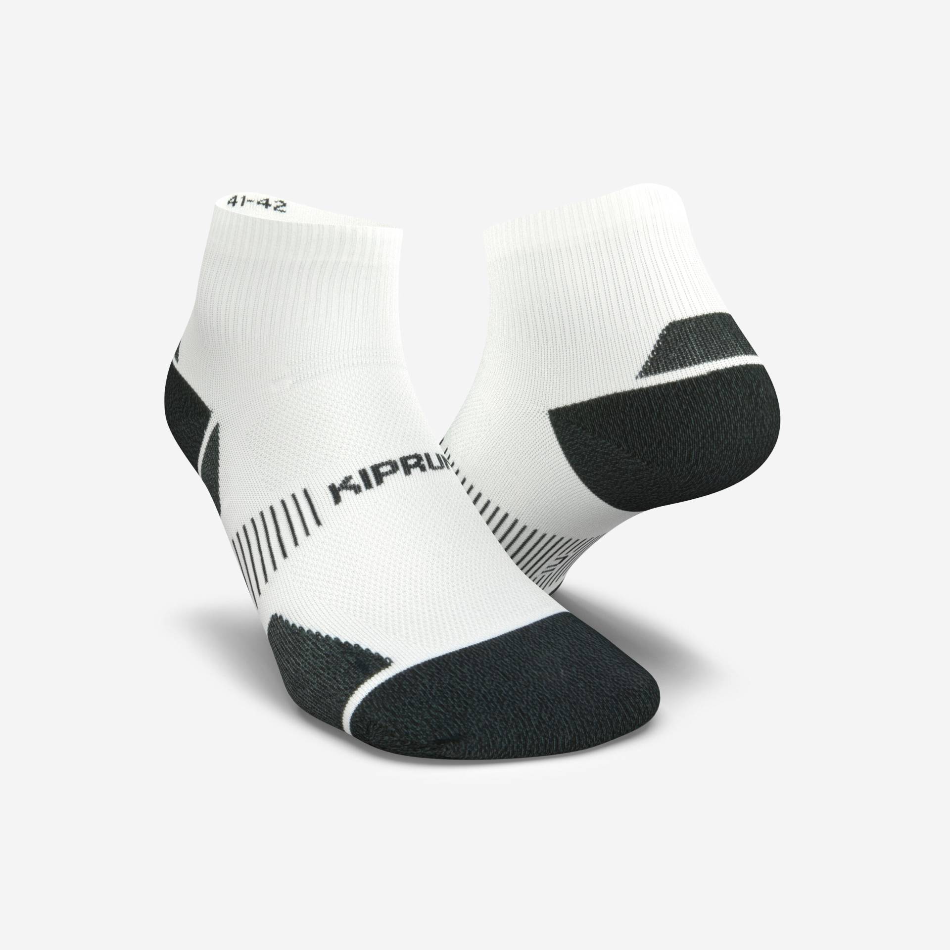 Laufsocken halbhoch dick - Run 900 weiss von Kiprun