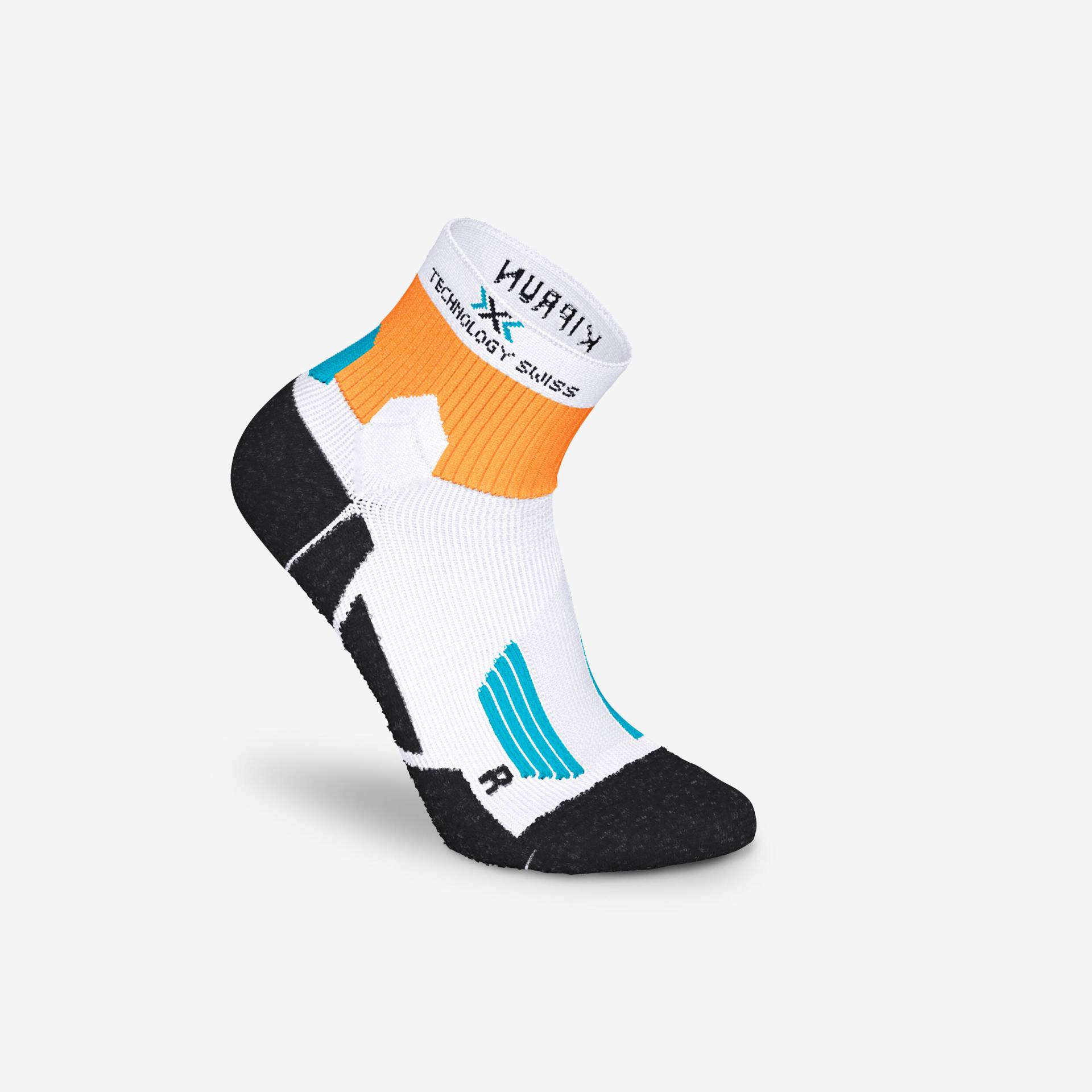 Laufsocken - Run900 X weiss/orange von Kiprun