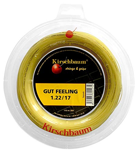Kirschbaum Gut Feeling 110 m 1.22 mm Tennisaiten von Kirschbaum