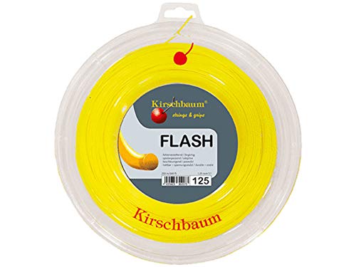 Kirschbaum Tennissaite Flash 1,25mm 200m gelb von Kirschbaum