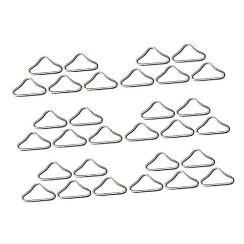 Kisangel 45 Stück Teiliges Trampolin Dreiecksschnallen Set Robustem für Verbesserte Stabilität und Sichere Befestigung als Ersatzteil für Verschiedene Trampolinmodelle zur Optimierten von Kisangel