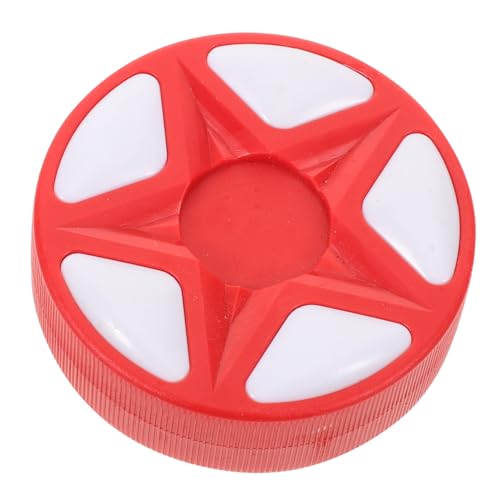 Kisangel Indoor Roller Hockey Puck Rot Professionelles Trainingsgerät für Stickhandling Präzise Rückmeldung Vielseitig für Inline und Street Hockey Sichtbares Design für Training und Spiele von Kisangel