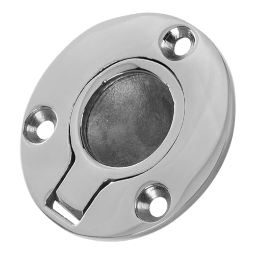 Kisangel Runder Boden Einlassgriff für Bootsluken Versenkter Pull Handle mit Schrauben Geeignet für Yachten Schränke und Schiebetüren Kisangel Runder Boden Einlassgriff für Bootsluken Versenkter Pull Handle mit Schrauben Geeignet für Yachten Schränke und Schiebetüren von Kisangel