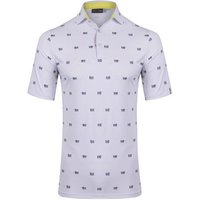 Kjus Golfer Halbarm Polo weiß von Kjus