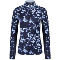 Kjus Sunshine Printed HZ Stretch Unterzieher navy von Kjus