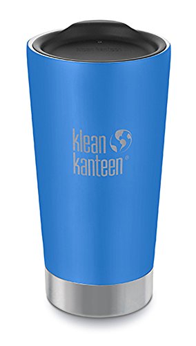 Klean Kanteen Erwachsene Tumbler Vakuumisoliert mit Deckel Kaffeebecher, Pacific Sky, 1 Stück (1er Pack) von Klean Kanteen