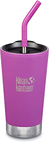Klean Kanteen Insulated Tumbler 16oz Becher für Erwachsene Unisex, Violett, 88,9 x 88,9 x 250,2 mm von Klean Kanteen