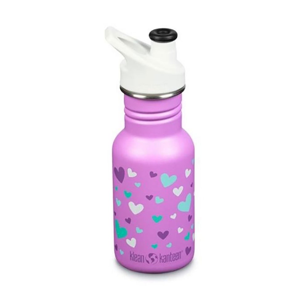 Klean Kanteen Kid Classic Stainless Steel Bottle 355ml Sport Cap Rosa von Klean Kanteen