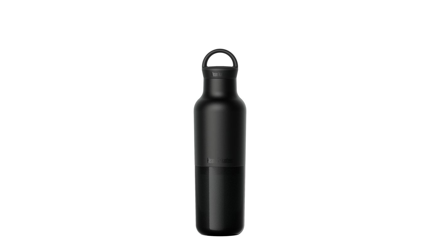 Klean Kanteen Trinkflasche Klean Isolierflasche Rise Classic 592ml Arch Loop Cap Schwarz BK von Klean Kanteen