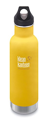 Klean Kanteen Classic Trinkflasche Lemon Curry (matt) mit Loop Cap 592ml/20oz von Klean Kanteen