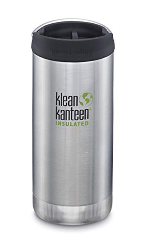 Klean Kanteen Unisex – Erwachsene TKWide VI Trinkflasche, Brushed Stainless, 355ml von Klean Kanteen