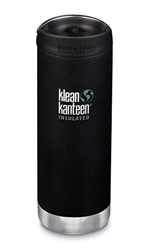 Klean Kanteen Unisex – Erwachsene TKWide VI Trinkflasche, Shale Black (matt), 473ml von Klean Kanteen
