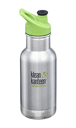 Klean Kanteen Unisex – Erwachsene Trinkflasche-1005859 Trinkflasche, Brushed Stainless, 355ml von Klean Kanteen
