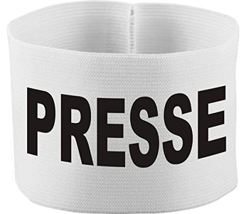 Kleiner Fratz gummielastische Armbinde 10 cm personalisiert mit Presse (Farbe Weiss) (Gr. Senior - 28 cm) von Kleiner Fratz