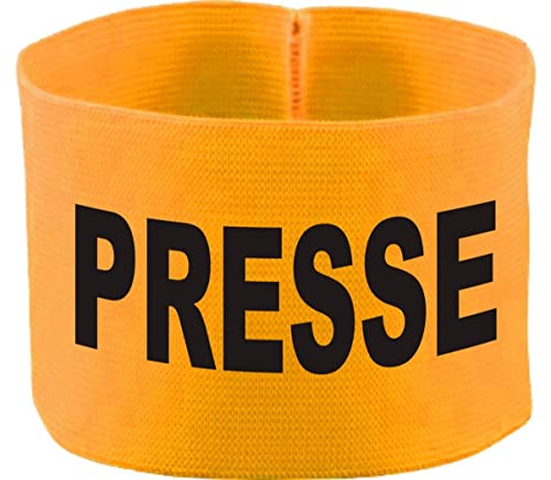 Kleiner Fratz gummielastische Armbinde 10 cm personalisiert mit Presse (Farbe gelb) (Gr. 3XL - 33 cm) von Kleiner Fratz