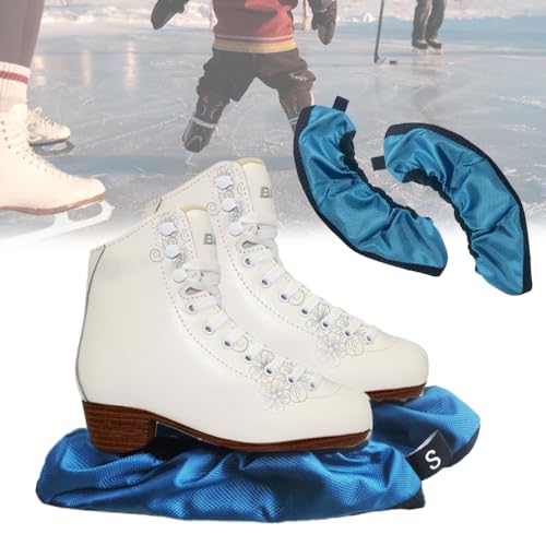 L-Audlt Schutzkappen für Schlittschuhlaufen, für Hockey, Figur, kurze Rennstrecke, Speedskating, Curling-Wettbewerbe, 2 Stück von Klevery