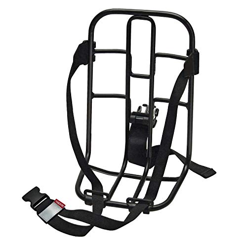 KLICKfix 1912S Farradtasche Vario Rack Schwarz Träger, One Size von KlickFix