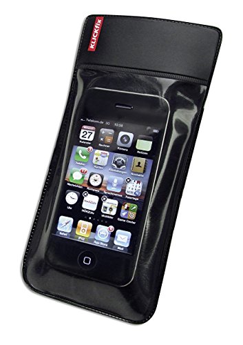 KLICKfix Farradtasche Phonebag S, schwarz, 7 x 12 cm von KlickFix