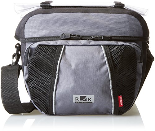 KLICKfix Farradtasche Ultima Lenkertasche, Grau, 17 x 26 x 24 cm von KlickFix