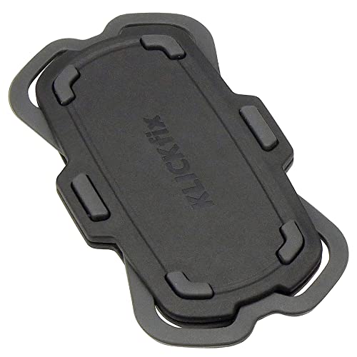 KLICKfix Unisex – Erwachsene Quad Mini Phonepad, schwarz, Einheitsgröße von KlickFix