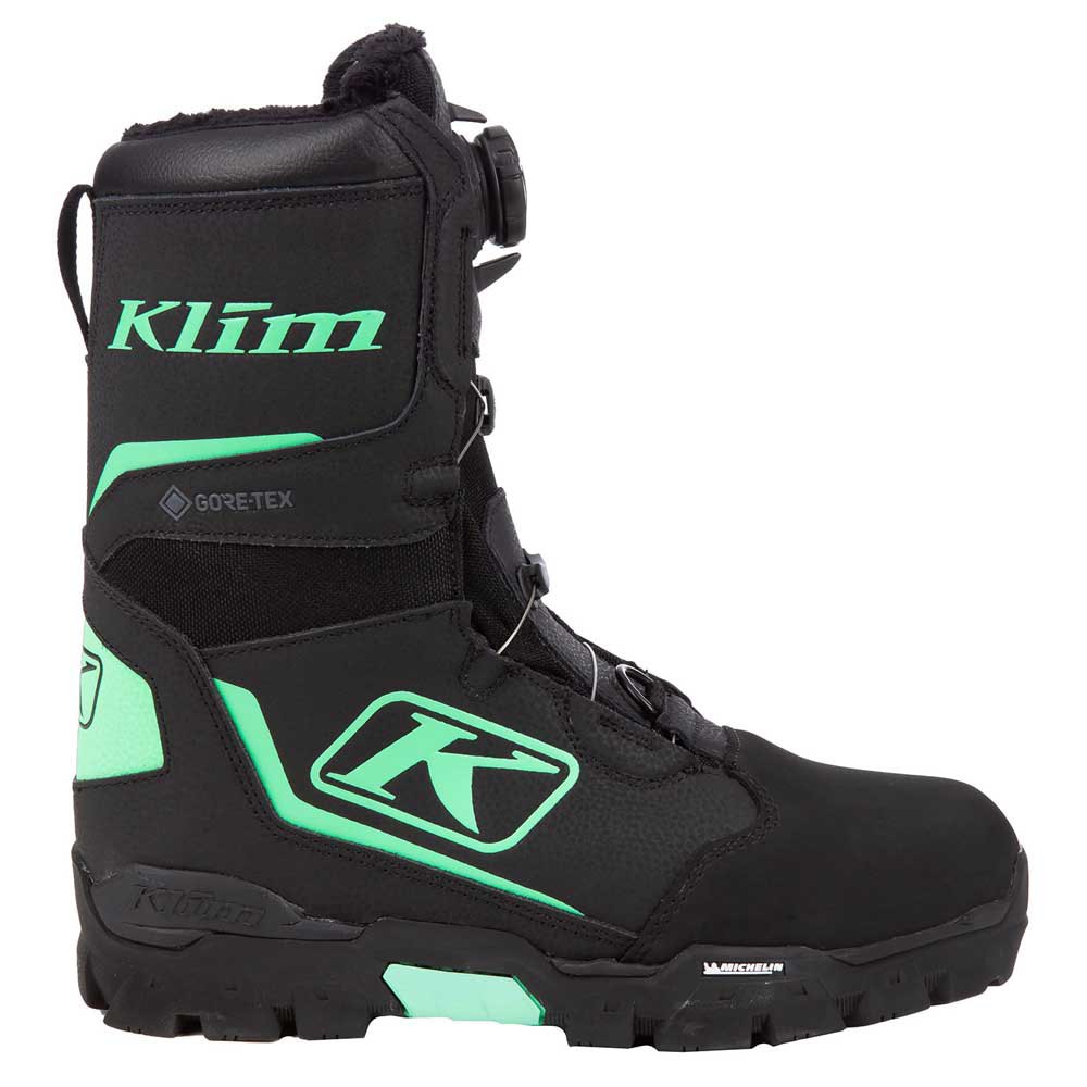 Klim Aurora Goretex Boa Snow Boots Schwarz EU 42 1/2 Mann von Klim