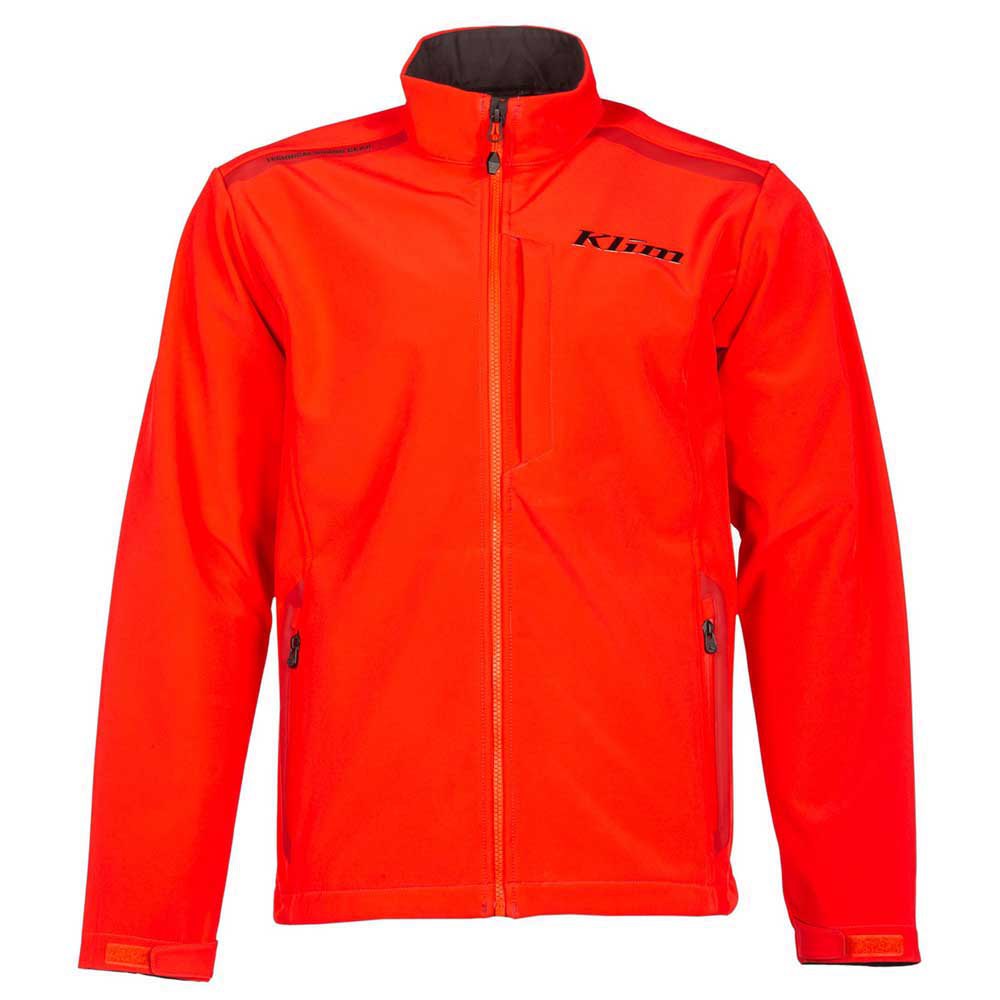 Klim Delta Softshell Jacket Orange 2XL Mann von Klim