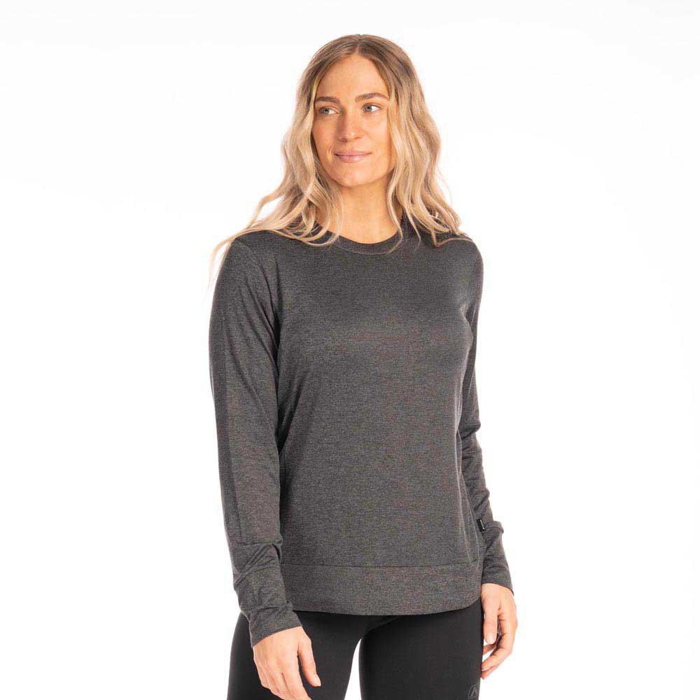 Klim Ostara Long Sleeve T-shirt Grau S Frau von Klim