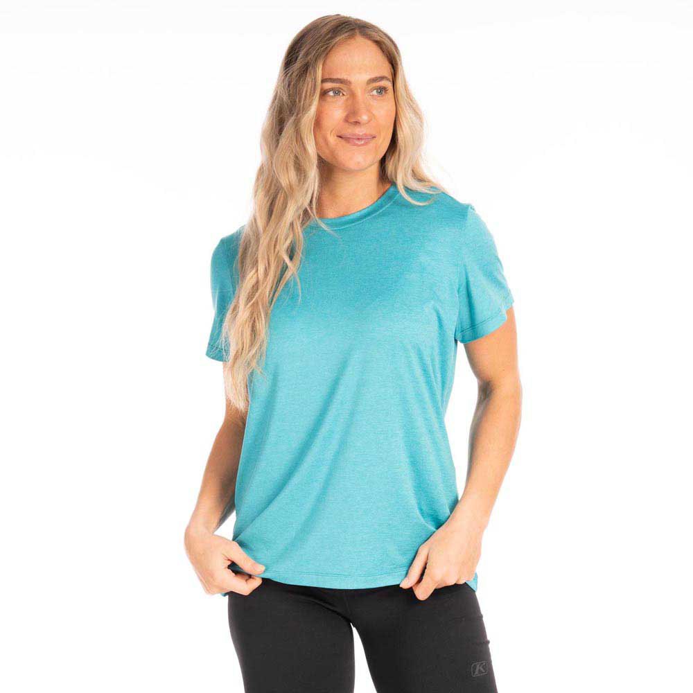 Klim Ostara Short Sleeve T-shirt Blau 2XS Frau von Klim