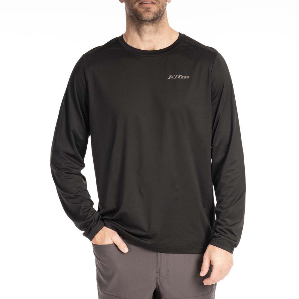 Klim Static Peak Long Sleeve T-shirt Schwarz XL Mann von Klim