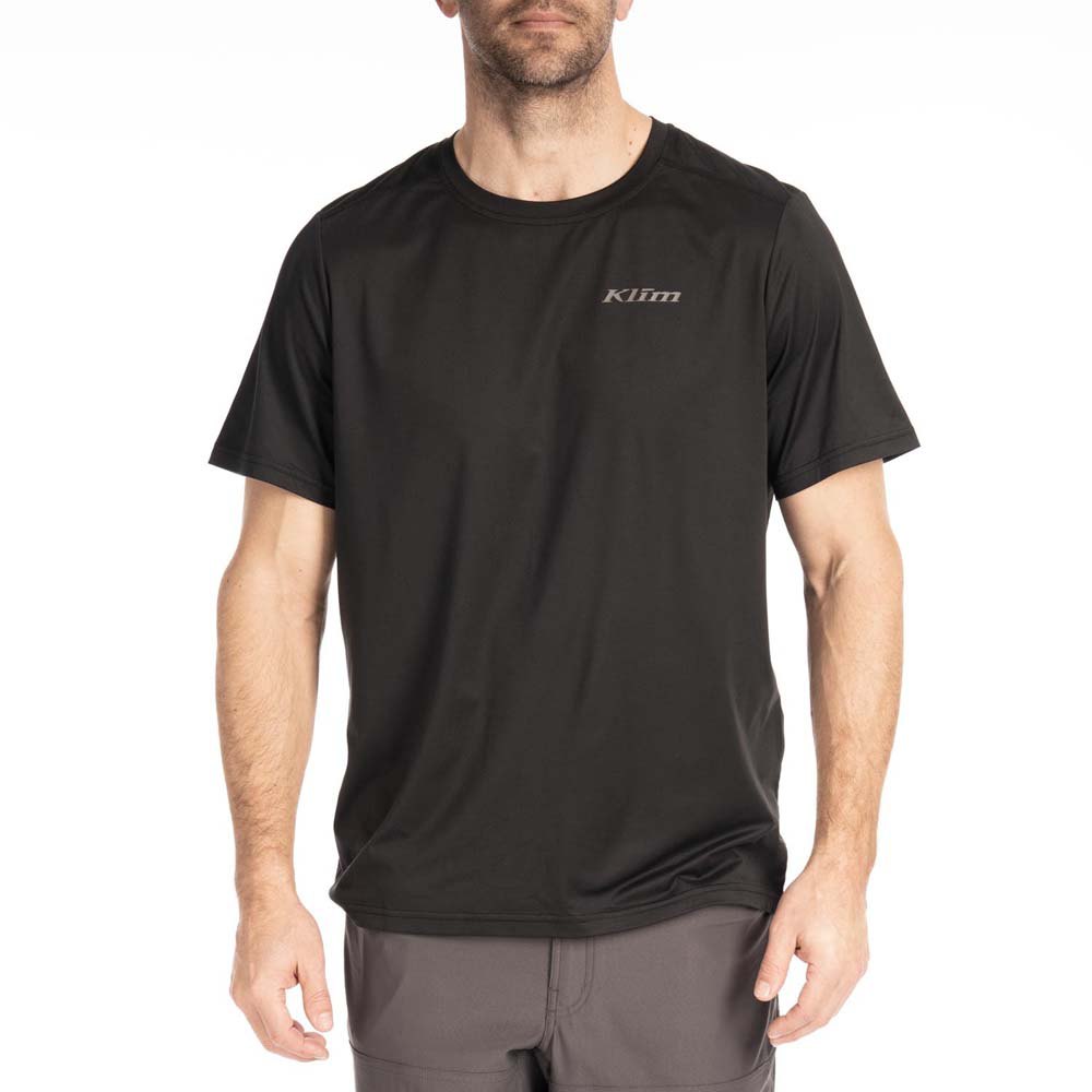 Klim Static Peak Short Sleeve T-shirt Schwarz L Mann von Klim