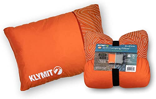 Klymit Unisex's Drift Camping Pillow, Orange, L von Klymit