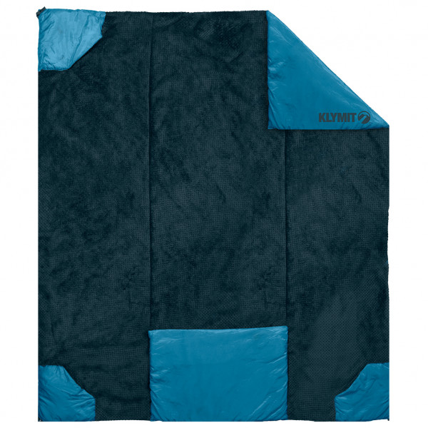 Klymit - Versa Luxe Blanket - Decke Gr Regular - 203 x 147 cm blau von Klymit
