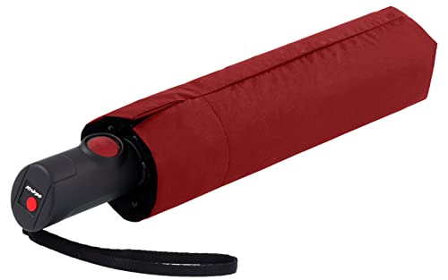 Knirps Damen Taschenschirm C.205 Medium Duomatic mit Auf-Zu-Automatik Red von Knirps