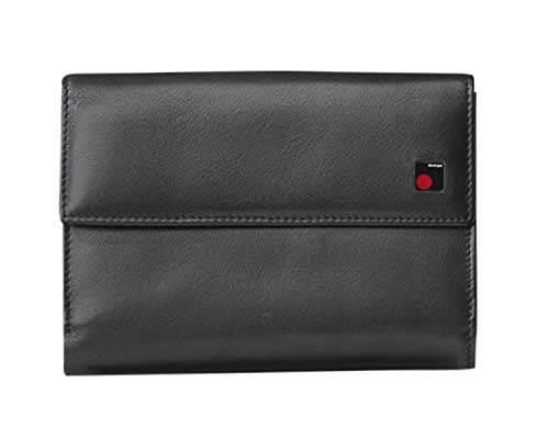 Knirps Damen Geldbörse Farbe: Schwarz (Leder); Größe: 14 x 10 x 2,5 cm von Knirps