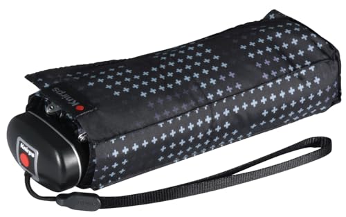 Knirps mini Taschenschirm Travel Computerized - Black von Knirps