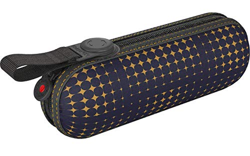 Knirps Taschenschirm X1 im Etui Stars - Navy von Knirps