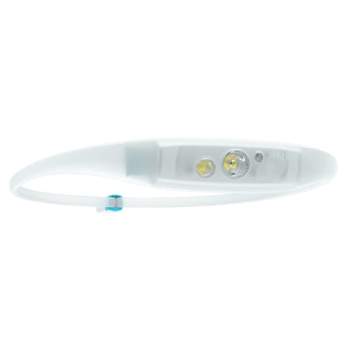 Knog Unisex – Erwachsene Quokka Run 150 Stirnlampe, Transparent,Blau, Einheitsgröße von Knog
