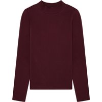 KnowledgeCotton Apparel Damen Rib High Neck Longsleeve von KnowledgeCotton Apparel