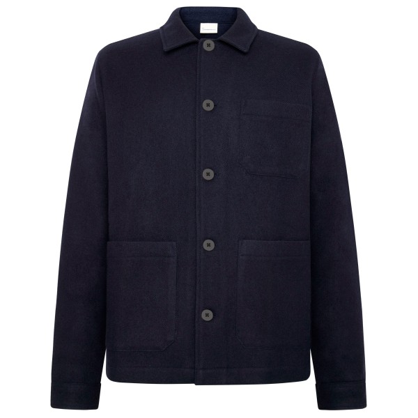 KnowledgeCotton Apparel - Wool overshirt - RWS - Freizeitjacke Gr 3XL blau von KnowledgeCotton Apparel