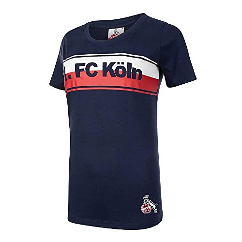 1. FC Köln Damen T-Shirt - Hugotsstr - Shirt div. Größen - Plus Lesezeichen I Love Köln Größe XL von Köln Cologne