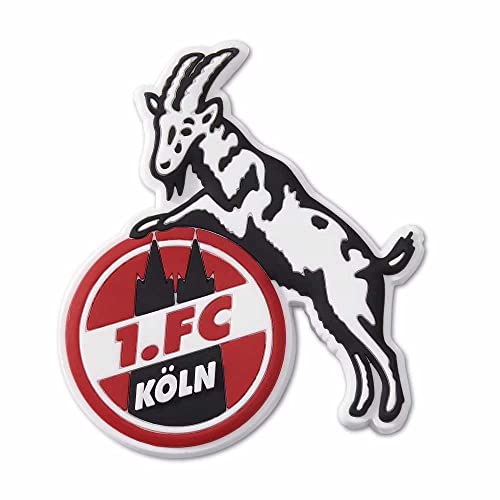 1. FC Köln PVC Magnet - Logo farbig - Kühlschrankmagnet - Plus Lesezeichen I Love Köln von Köln Cologne