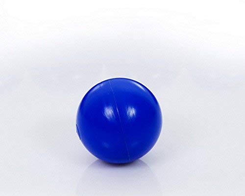 KOENIG-TOM 100 Bällebadbälle 6cm Ø, Spielqualität, Tüv Geprüft und Zertifiziert 2019, Blau Nr. 09 von KOENIG-TOM