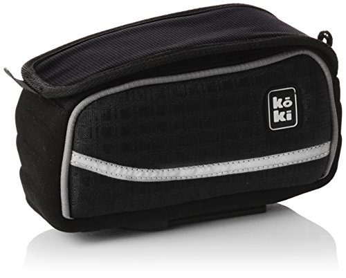 Koki Sattel Trainer Laufradtasche Smartphonebox Ditto, Schwarz, 15 x 8 x 6 cm, 27491 von Koki