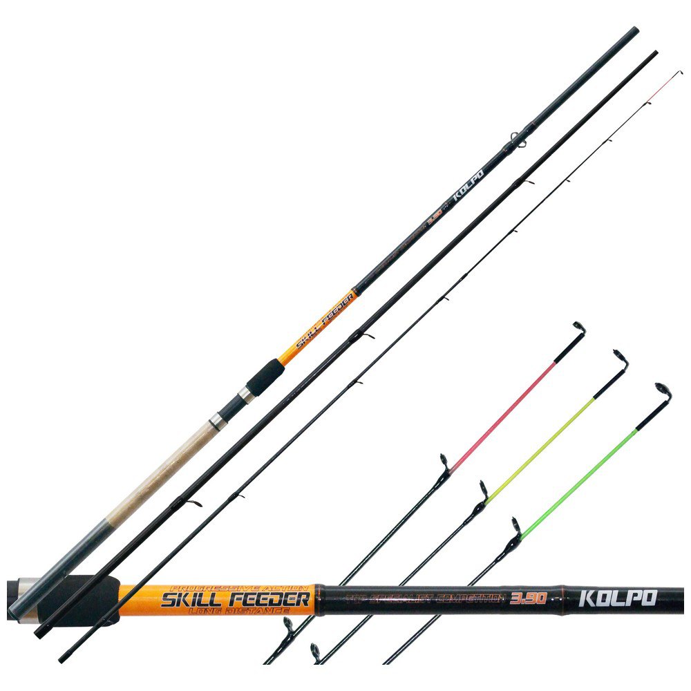 Kolpo Skill Feeder Carpfishing Rod Silber 3.60 m / 40-90 g von Kolpo