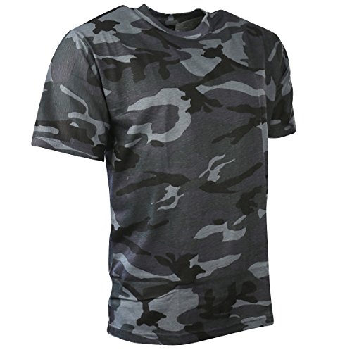 Kombat Herren-T-Shirt mit Camouflage-Muster Größe L Midnight Blue von Kombat UK
